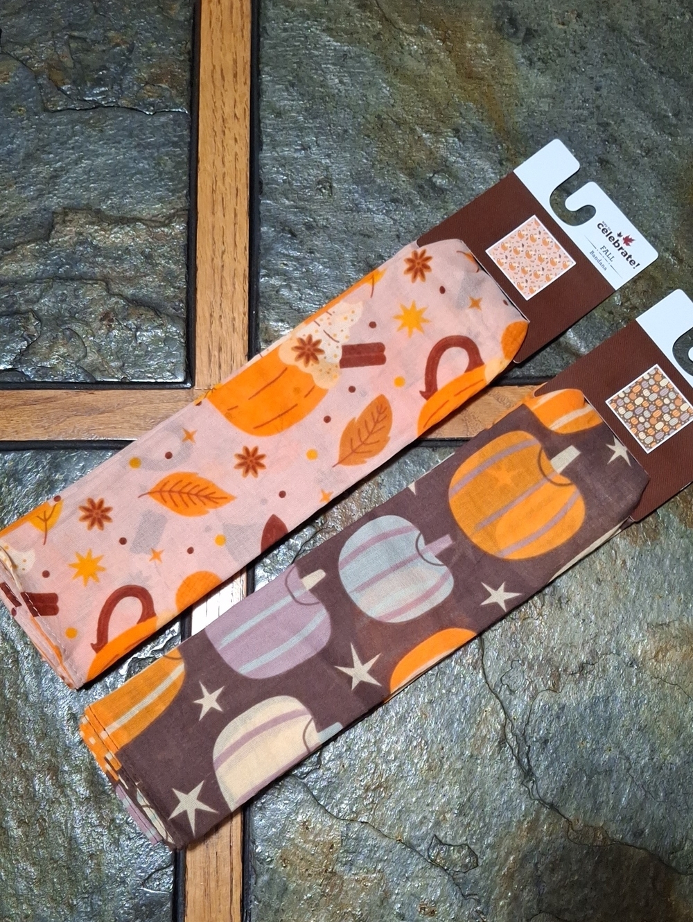 Nostalgic Pumpkins & Pumpkin Latte Bandana/Twillys